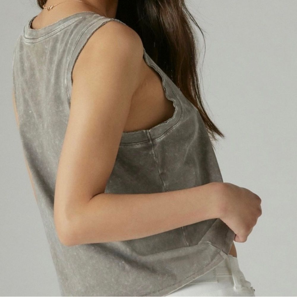 NWT Lucky Brand AC/DC Top - Picture 3 of 7